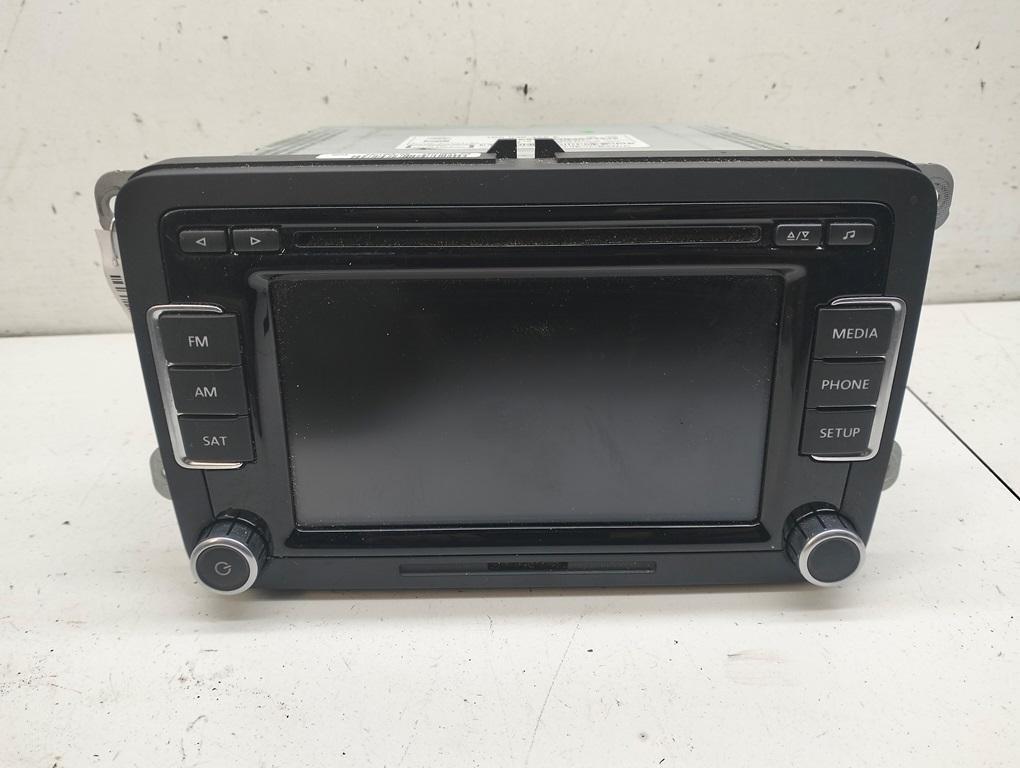 магнитола Volkswagen Passat B7 USA 2012, 2.5 л., бензин, АКПП, синий, седан, 1K0035188F