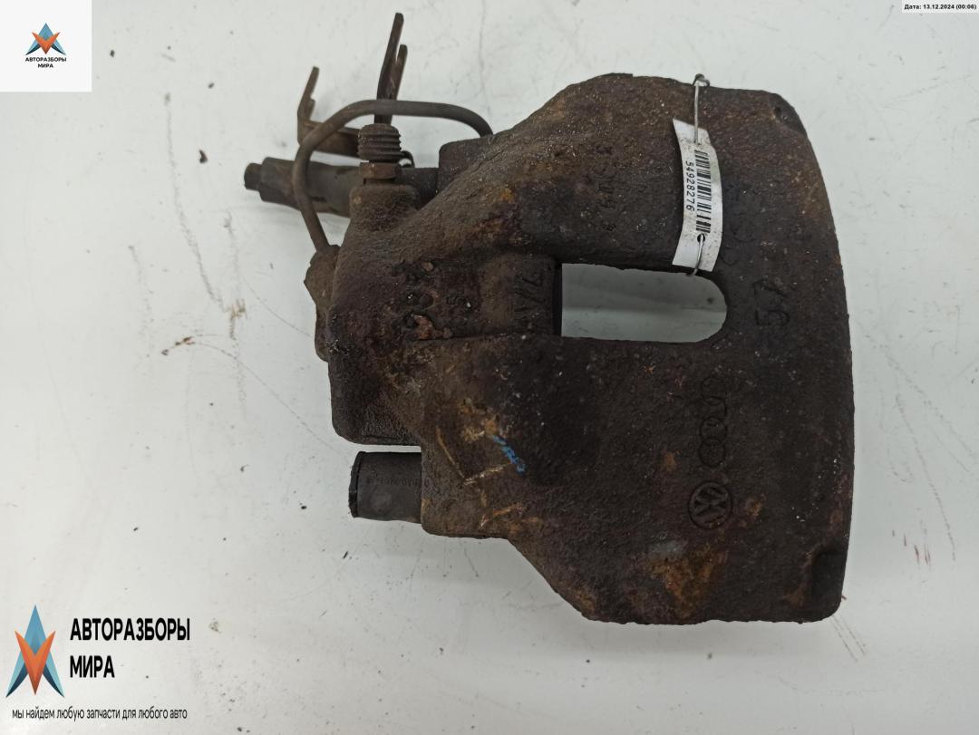 суппорт передний правый Audi A4 B6 2002, 1.9 л., дизель, МКПП, чёрный, универсал, ATE - фото №1