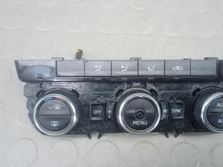 блок управления печки / климат-контроля Skoda Octavia 3 поколение (A7) [рестайлинг] 2017, 1.6 л., дизель, АКПП, хетчбэк 5 дв., 5E0907044AB