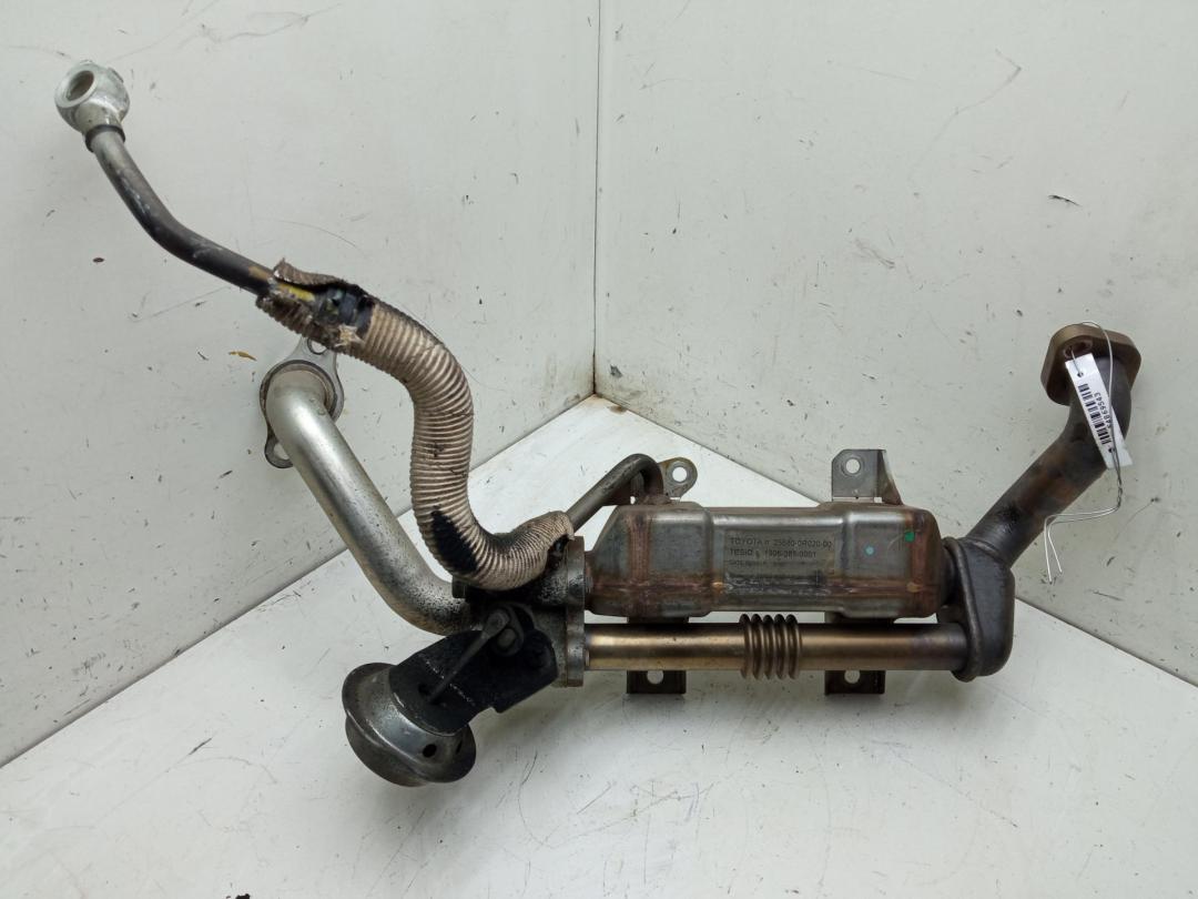 охладитель EGR / Радиатор EGR Toyota Avensis 2005, 2.2 л., дизель, МКПП, серый, универсал, 256800R020