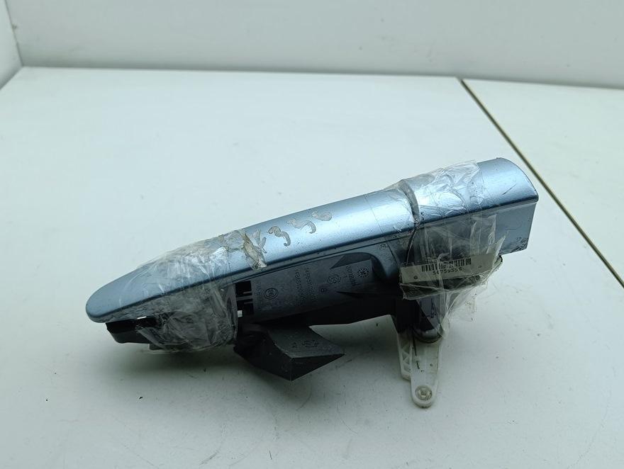 ручка наружная двери сдвижной Fiat Ulysse II (c 2002) 2005, 2.0 л., бензин, МКПП, серый, минивэн - фото №1