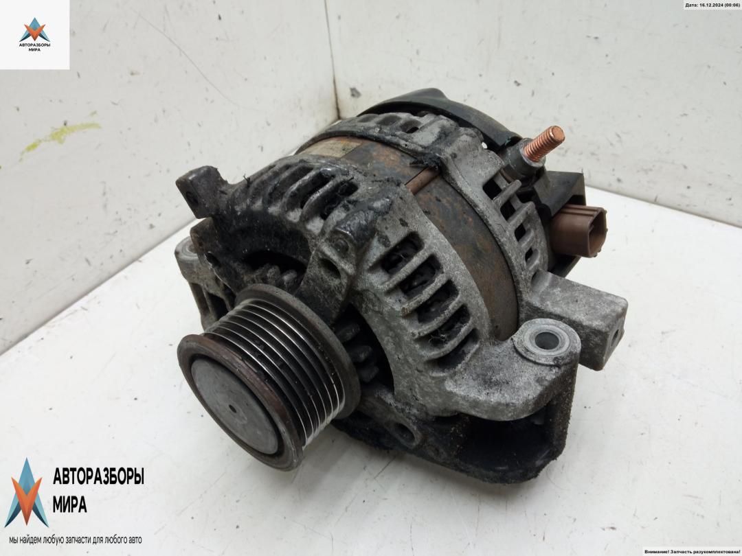 генератор Toyota Avensis 2 поколение (T250) 2005, 2.2 л., дизель, МКПП, серый, универсал, 270600G011, 1042104521 - фото №1