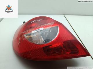 фонарь задний левый Renault Clio 3 поколение 2006, 1.2 л., бензин, МКПП, серый, хетчбэк 5 дв., 8200459962