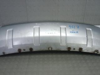 Юбка переднего бампера Mitsubishi Outlander 2 поколение 2008, 2.0 л., D DI-D, дизель, МКПП, внедорожник 5 дв.