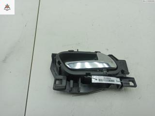 ручка внутренняя передняя правая Peugeot 207 1 поколение [рестайлинг] 2009, 1.4 л., бензин, МКПП, чёрный, универсал, 96555516