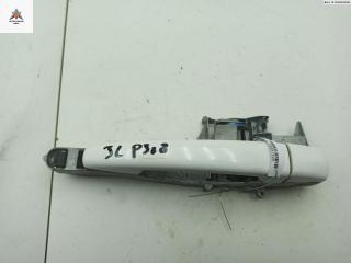 ручка наружная задняя левая Peugeot 308 T7 2009, 1.6 л., бензин, МКПП, белый, хетчбэк 5 дв., 9658934880