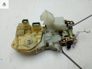 замок двери передней левой Honda Jazz 1 поколение 2002, 1.3 л., бензин, МКПП, синий, хетчбэк 5 дв.