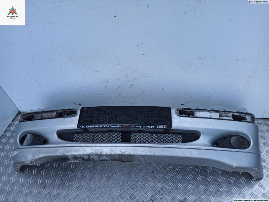 бампер передний Mercedes-Benz C-Класс W203/S203/CL203 2001, дизель, серый, седан - фото №1