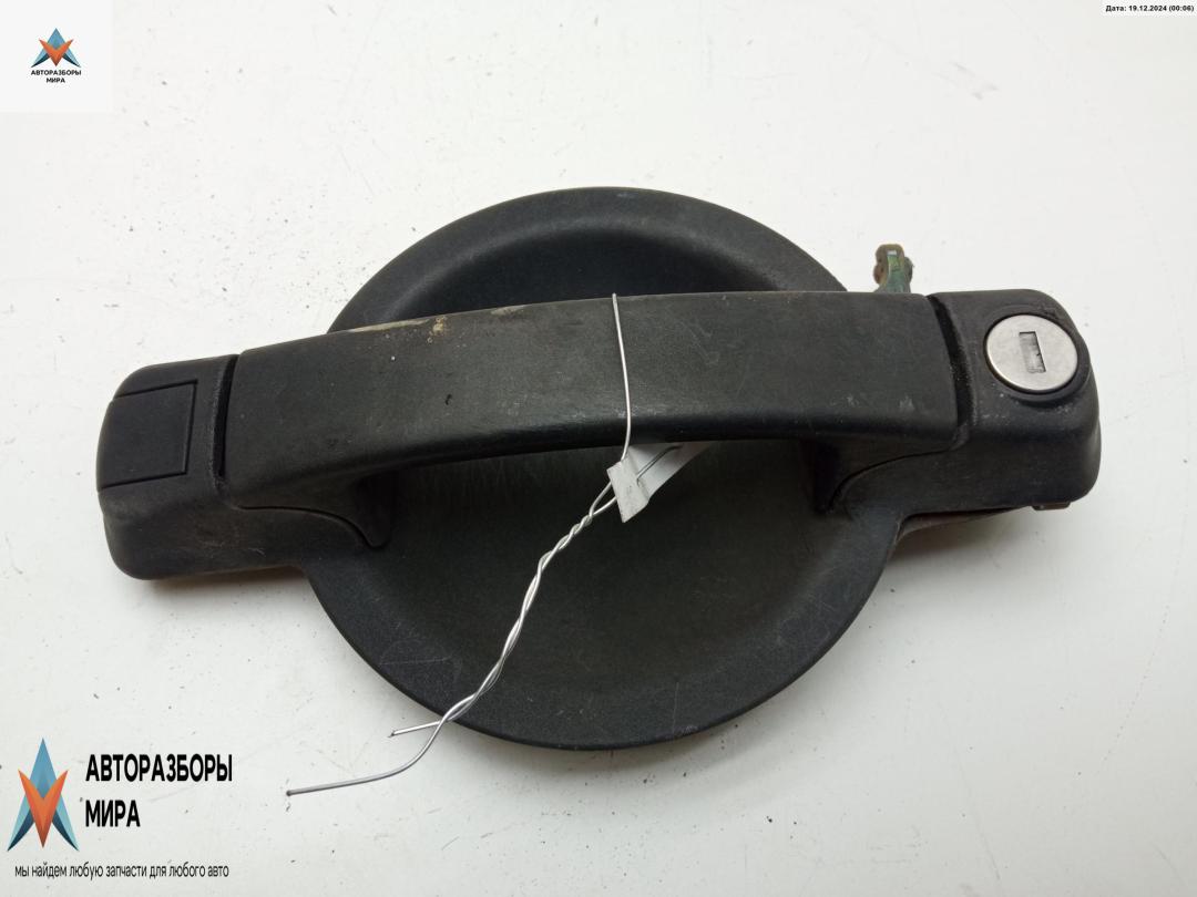 ручка наружная передняя левая Fiat Doblo 1 поколение 2003, 1.2 л., бензин, МКПП, белый, фургон, 242079 - фото №1