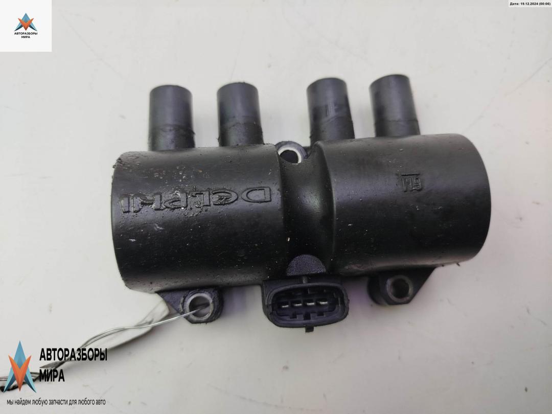 катушка зажигания Opel Astra G 2001, 1.6 л., бензин, МКПП, синий, универсал - фото №1