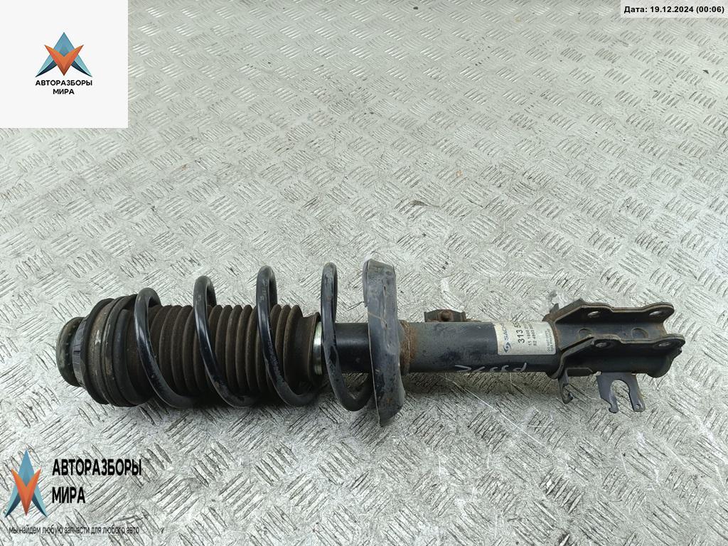 стойка передняя Fiat Grande Punto 1 поколение 2007, 1.4 л., бензин, МКПП, жёлтый, хетчбэк 3 дв., 313552 - фото №1