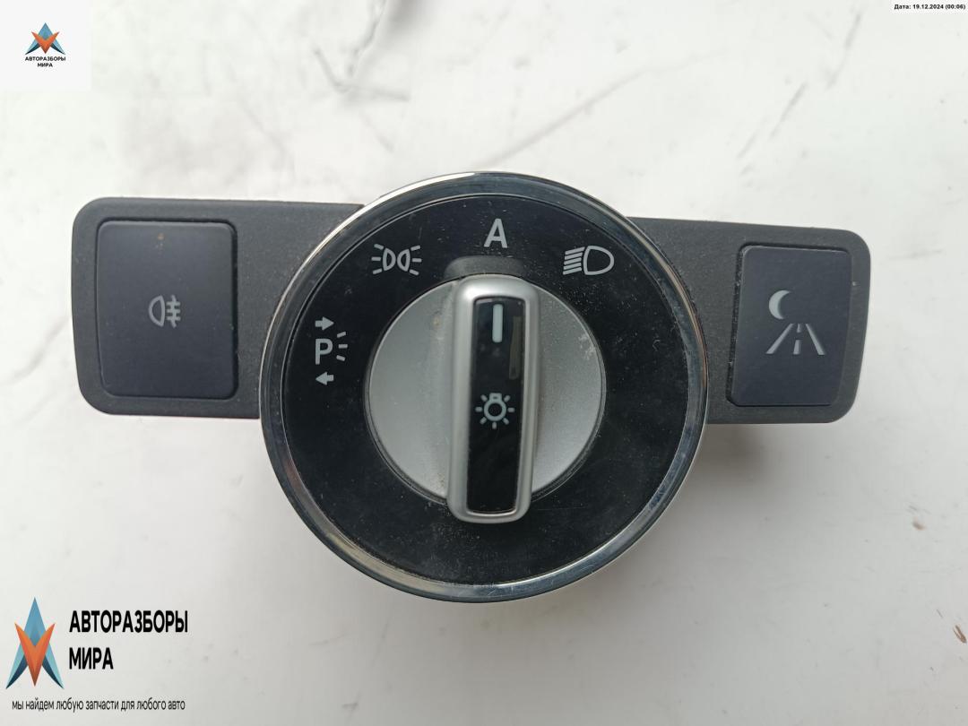 переключатель света Mercedes-Benz E-Класс W212/S212/C207/A207 2010, 3.0 л., дизель, АКПП, бежевый, универсал, 2125451304 - фото №1