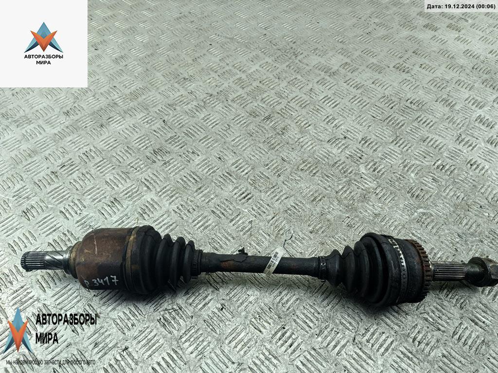 полуось передняя левая (приводной вал, ШРУС) Nissan Primera P11 2000, 1.8 л., бензин, МКПП, серый, хетчбэк 5 дв. - фото №1