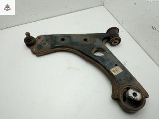 рычаг передний левый Fiat Grande Punto 1 поколение 2007, 1.4 л., бензин, МКПП, жёлтый, хетчбэк 3 дв.