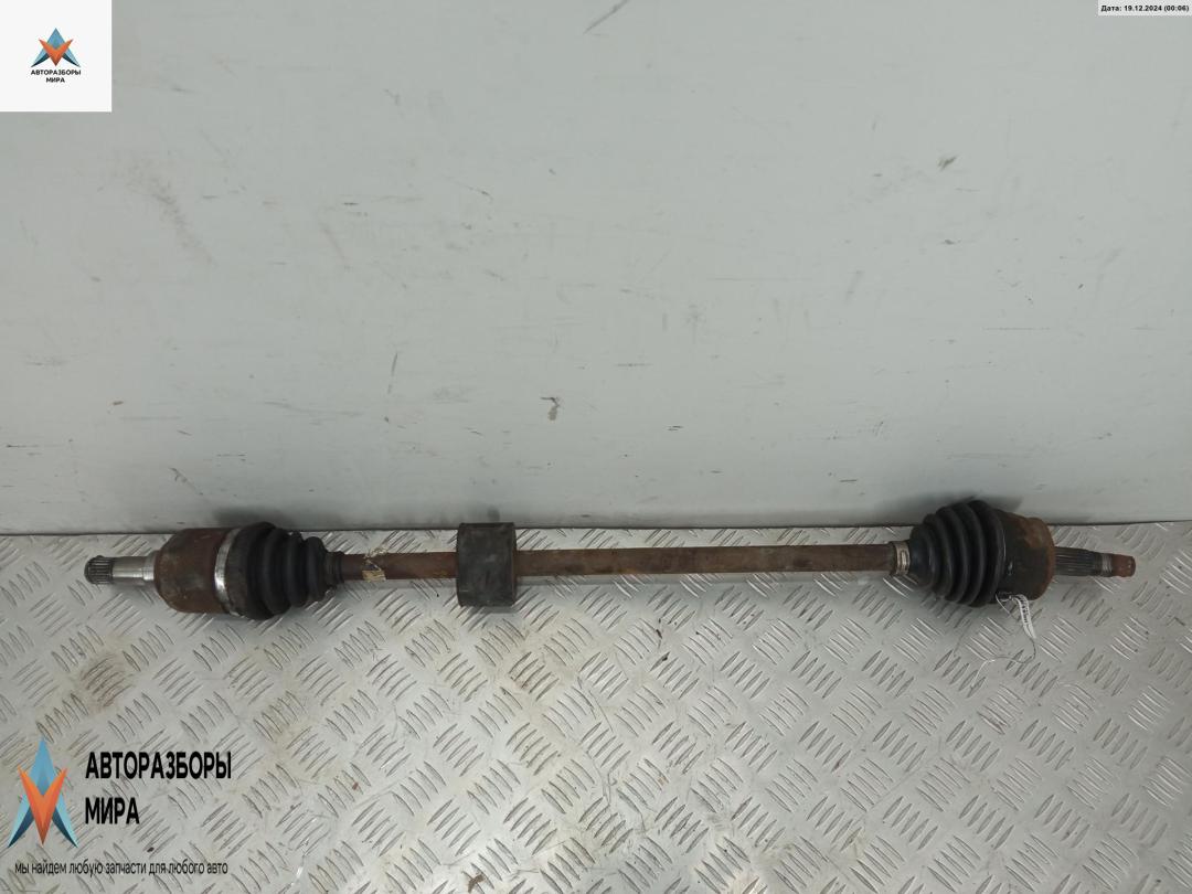 полуось передняя правая (приводной вал, ШРУС) Fiat Grande Punto 1 поколение 2007, 1.4 л., бензин, МКПП, жёлтый, хетчбэк 3 дв. - фото №1