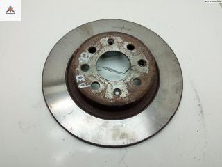 диск тормозной задний Fiat Grande Punto 1 поколение 2007, 1.4 л., бензин, МКПП, жёлтый, хетчбэк 3 дв.