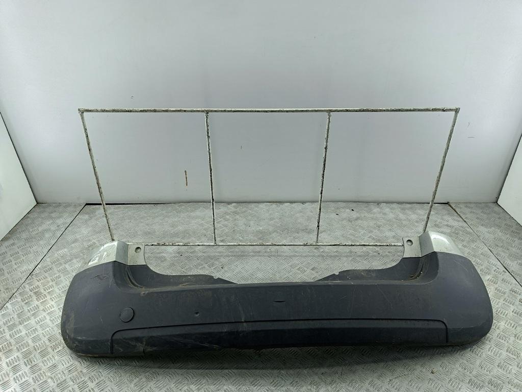 бампер задний Renault Modus 2005, серый, хетчбэк 5 дв., 8200258955