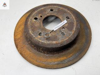 диск тормозной задний Suzuki SX4 1 поколение 2007, 2.0 л., бензин, МКПП, серый, внедорожник 5 дв.