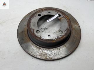 диск тормозной задний Mitsubishi Carisma 1 поколение [рестайлинг] 2002, 1.6 л., бензин, МКПП, синий, хетчбэк 5 дв.