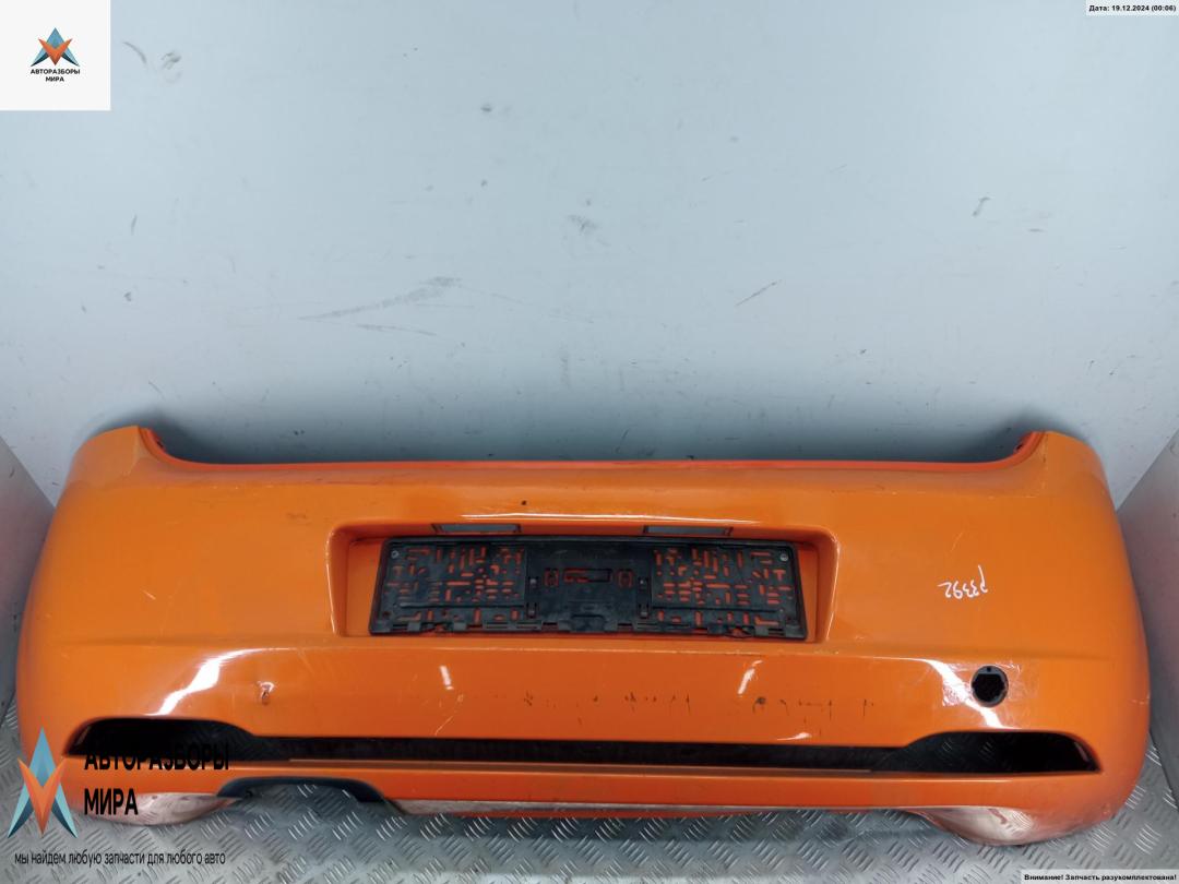 бампер задний Fiat Grande Punto 1 поколение 2007, жёлтый, хетчбэк 3 дв., 735379735 - фото №1
