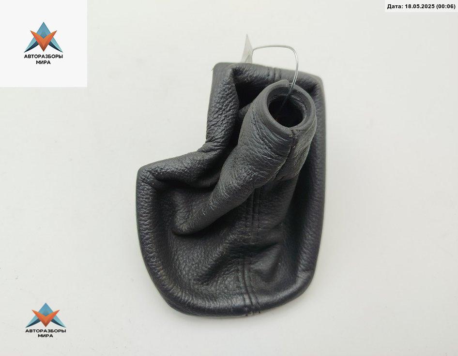 чехол рычага КПП BMW 5 серия E60/E61 2005, 2.5 л., дизель, АКПП, синий, универсал - фото №1