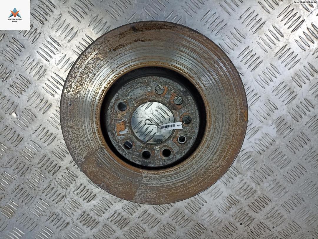 диск тормозной передний Opel Signum C 2003, 3.2 л., бензин, АКПП, серый, хетчбэк 5 дв. - фото №1