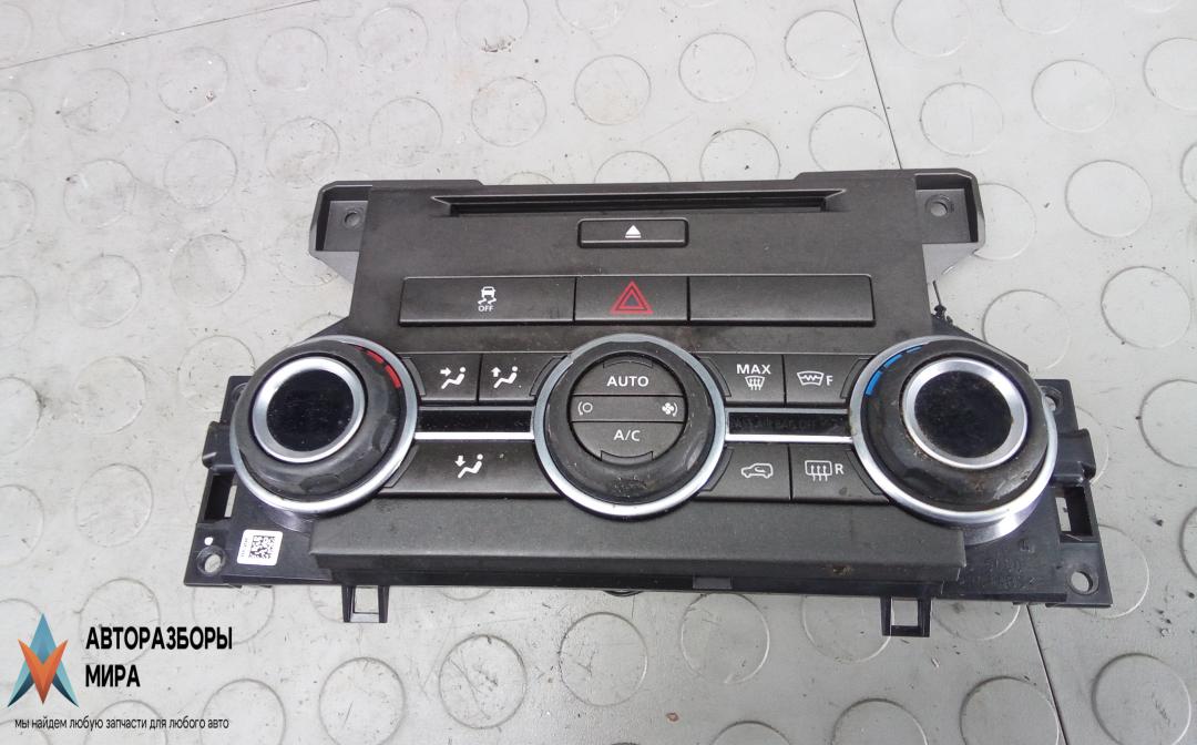 блок управления печки / климат-контроля Land Rover Discovery 4 поколение 2011, 3.0 л., SD V6, дизель, АКПП, внедорожник 5 дв., 110405B31334 - фото №1