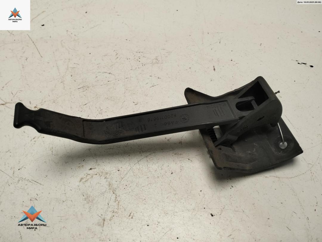 замок капота Renault Scenic 2 поколение 2004, 1.6 л., бензин, МКПП, красный, минивэн, 8200484672 - фото №1