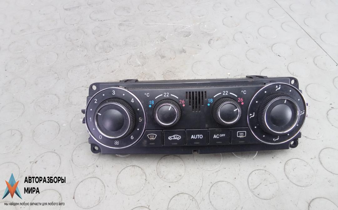 блок управления печки / климат-контроля Mercedes-Benz CLK-Класс C209/A209 2004, 2.7 л., D 270 CDI, дизель, АКПП, купе, 91400010525 - фото №1