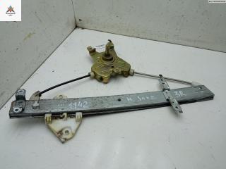 стеклоподъемник задний правый Honda Jazz 1 поколение 2002, 1.3 л., бензин, МКПП, синий, хетчбэк 5 дв.