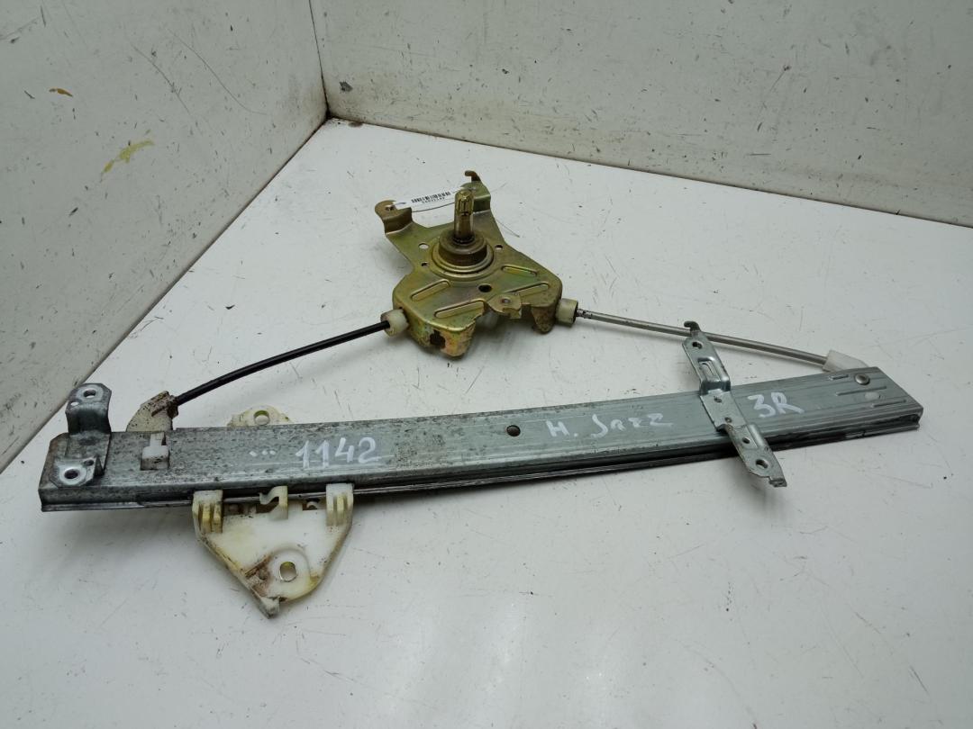 стеклоподъемник задний правый Honda Jazz 2002, 1.3 л., бензин, МКПП, синий, хетчбэк 5 дв.