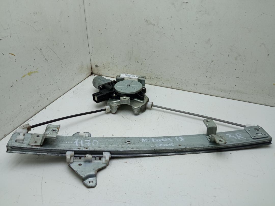 стеклоподъемник электрический задний правый Mitsubishi Lancer 2006, 2.0 л., бензин, МКПП, чёрный, седан