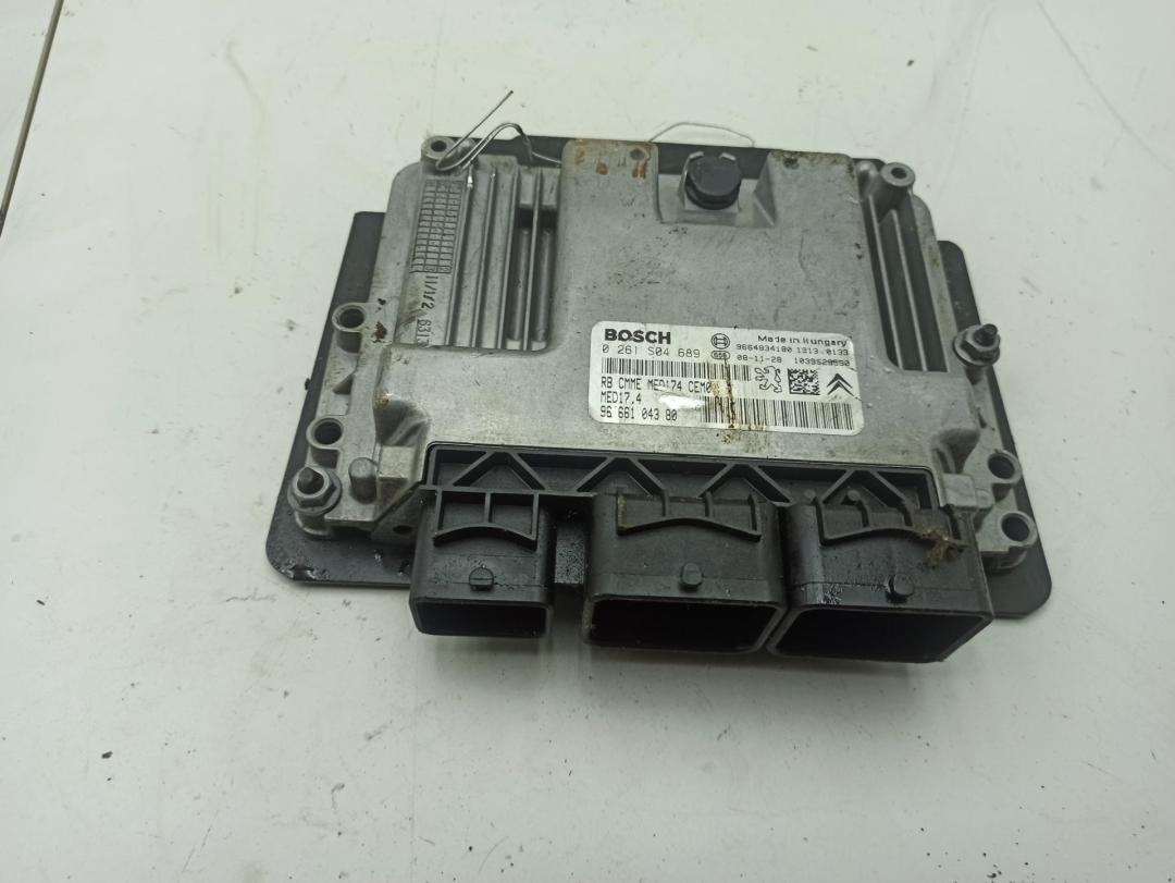 ЭБУ Peugeot 308 T7 2009, 1.6 л., бензин, МКПП, белый, хетчбэк 5 дв., 9666104380