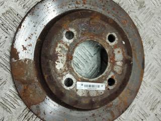 диск тормозной задний Ford Focus 1 поколение 1999, 1.8 л., бензин, МКПП, серый, седан