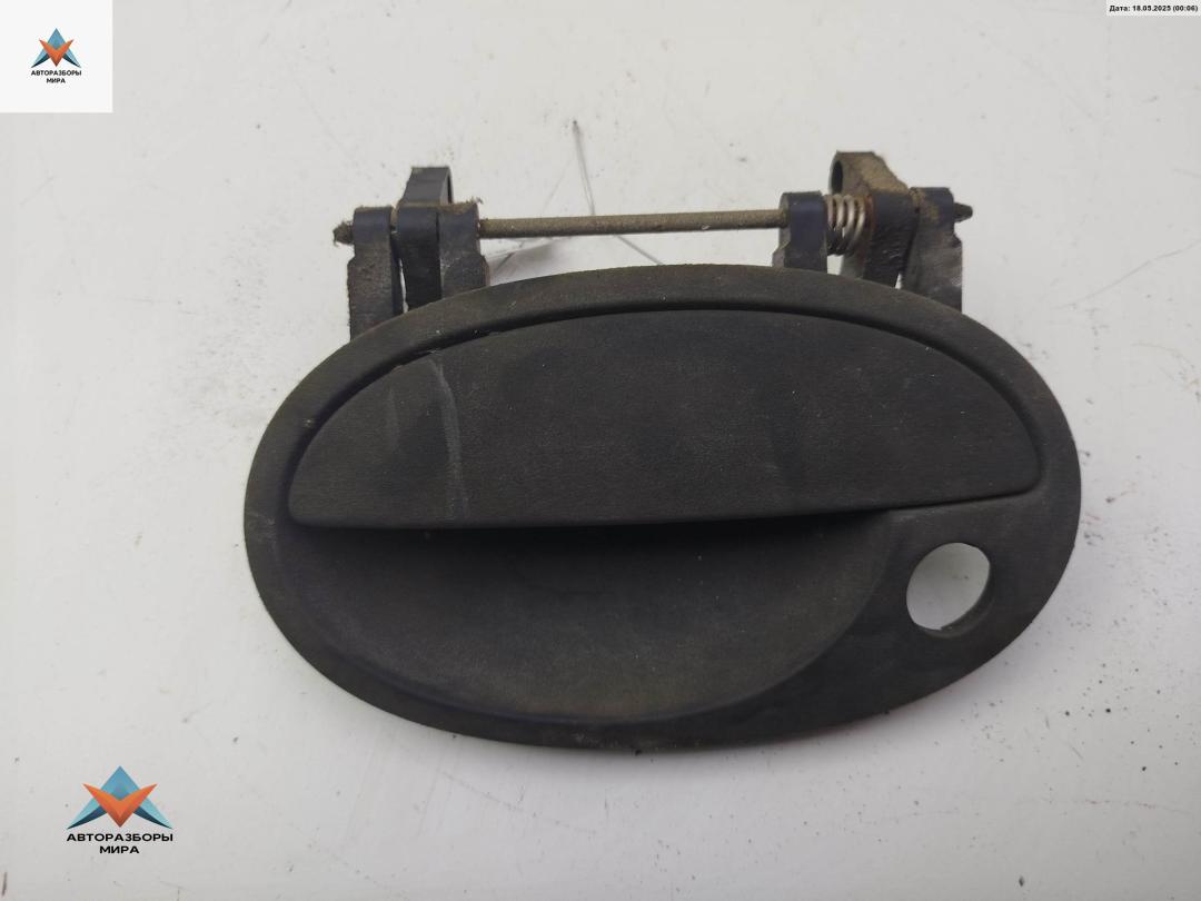 ручка наружная задняя правая Opel Combo 3 поколение (C) 2002, 1.6 л., бензин, МКПП, серый, фургон, 22175 - фото №1