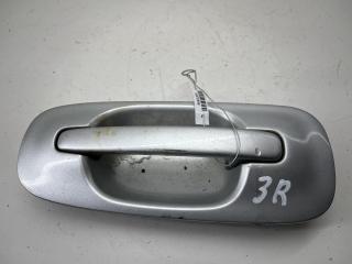 ручка наружная задняя правая Subaru Impreza 2 поколение (GD/GG) [рестайлинг] 2003, 2.0 л., бензин, МКПП, серый, универсал