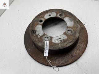 диск тормозной задний Mitsubishi Space Wagon 2 поколение (Typ N30/N40) 1995, 2.0 л., бензин, МКПП, красный, минивэн