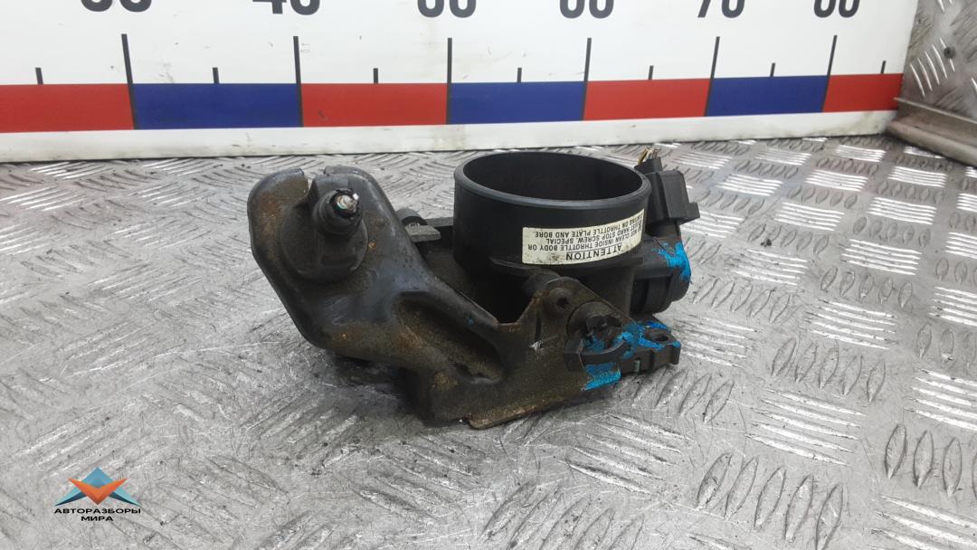 заслонка дроссельная Ford Focus 2 поколение 2004, 1.6 л., бензин, АКПП, хетчбэк 5 дв., XS4ULD - фото №1