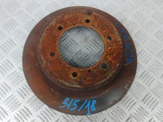 диск тормозной задний Mitsubishi Pajero Sport 1 поколение [2-й рестайлинг] 2007, 2.5 л., дизель, МКПП, внедорожник 5 дв.