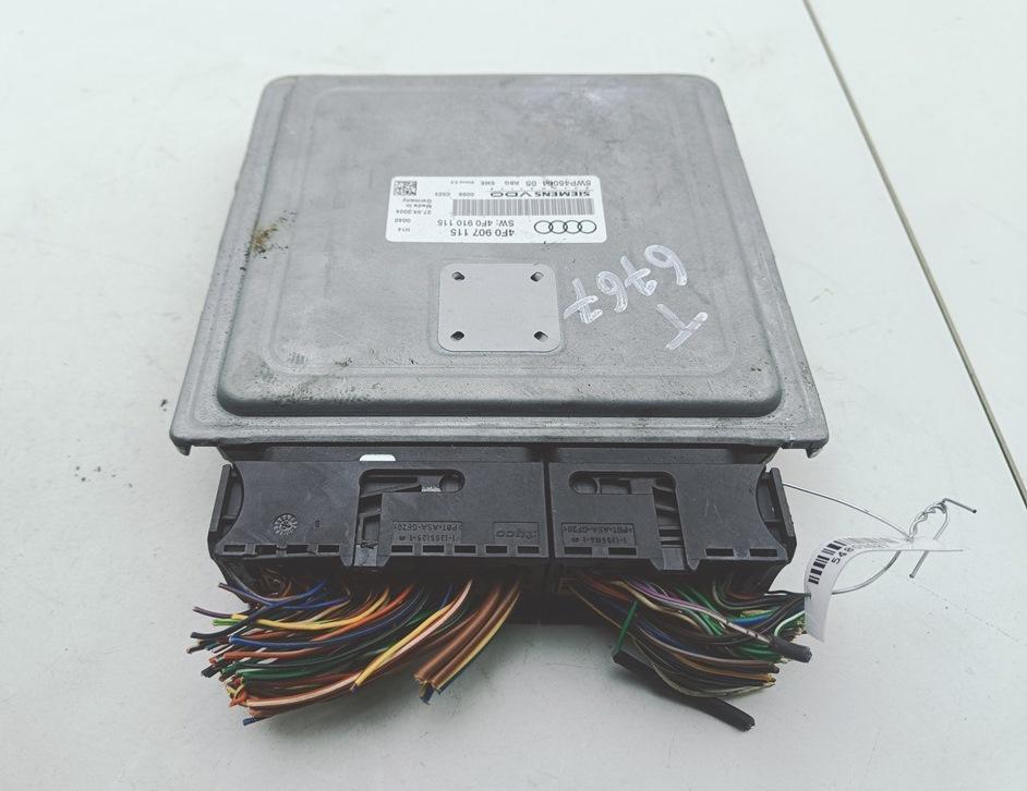 ЭБУ Audi A6 C6 2004, 3.2 л., бензин, АКПП, чёрный, седан, 4F0910115