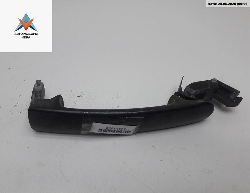 ручка наружная передняя левая Skoda Roomster 1 поколение 2007, 1.4 л., дизель, МКПП, серый, фургон, 3B0837207 - фото №1