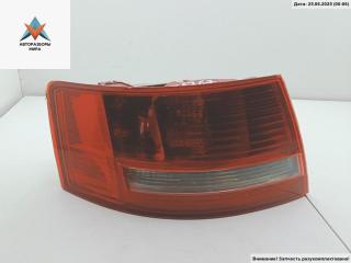 фонарь задний левый Audi A6 4F/C6 2004, 3.2 л., бензин, АКПП, чёрный, седан