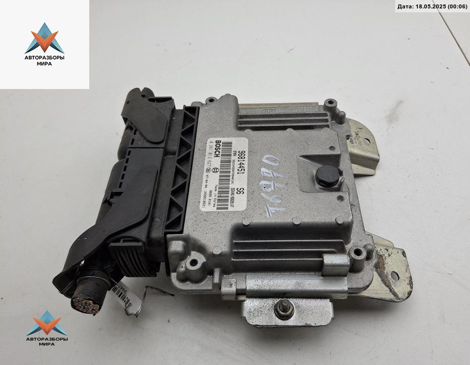 ЭБУ Chevrolet Epica 1 поколение 2007, 2.0 л., дизель, АКПП, серый, седан, 96814451, 0281013627 - фото №1