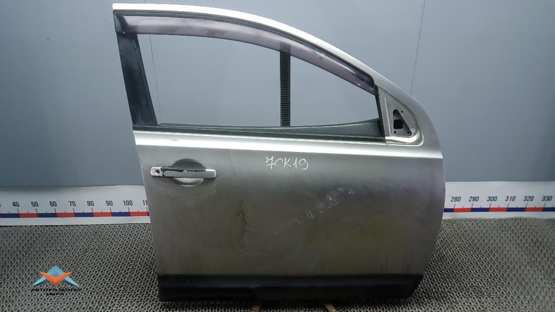 дверь передняя правая Nissan Qashqai 1 поколение 2009, 1.6 л., бензин, МКПП, внедорожник 5 дв., H0100JD0M0 - фото №1