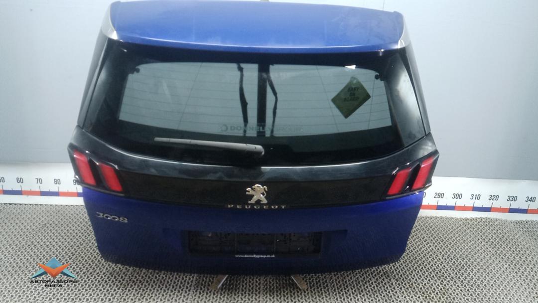 крышка багажника Peugeot 3008 2 поколение 2019, 1.5 л., дизель, МКПП, внедорожник 5 дв. - фото №1