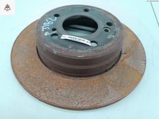 диск тормозной задний Mercedes-Benz SLK-Класс R170 [рестайлинг] 2000, 2.0 л., бензин, МКПП, чёрный, кабриолет