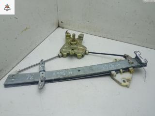 стеклоподъемник задний левый Honda Jazz 1 поколение 2002, 1.3 л., бензин, МКПП, синий, хетчбэк 5 дв.