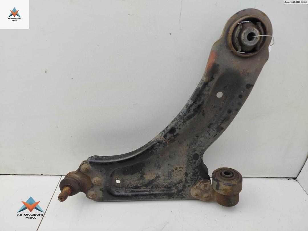рычаг передний правый Opel Meriva 1 поколение (A) 2005, 1.6 л., бензин, МКПП, серый, минивэн, 93388569 - фото №1