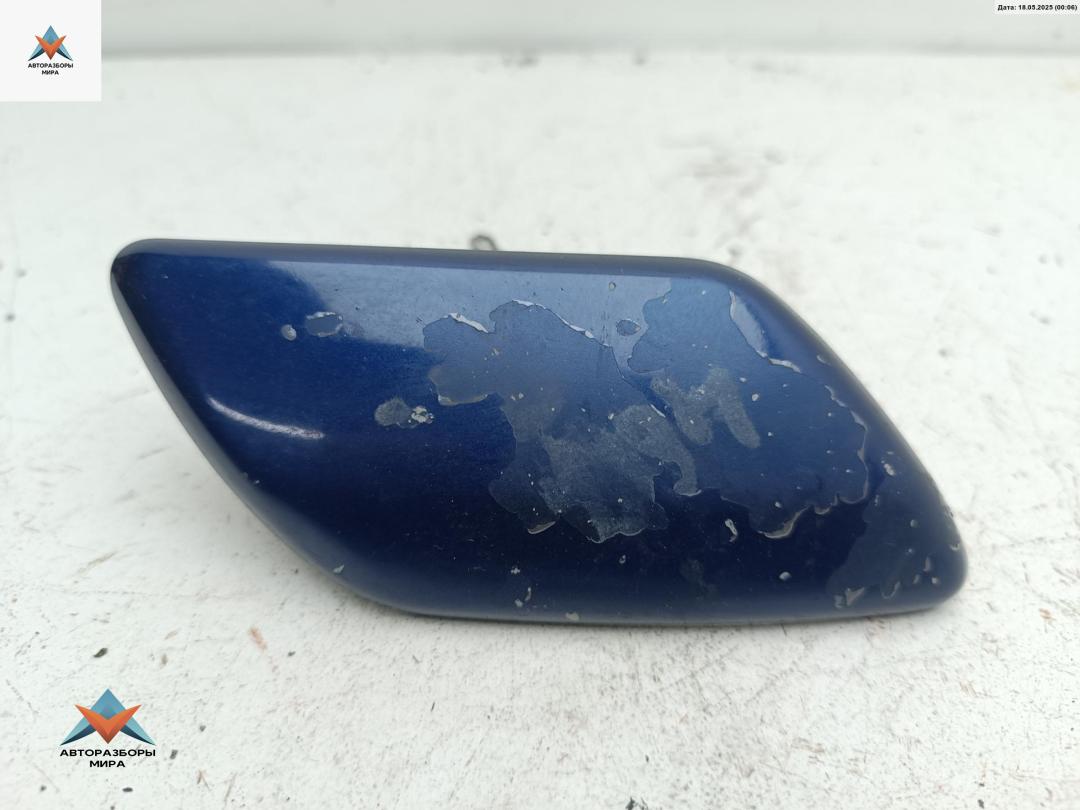 накладка на бампер Peugeot 407 1 поколение 2005, 3.0 л., бензин, АКПП, синий, универсал, 9644645177 - фото №1