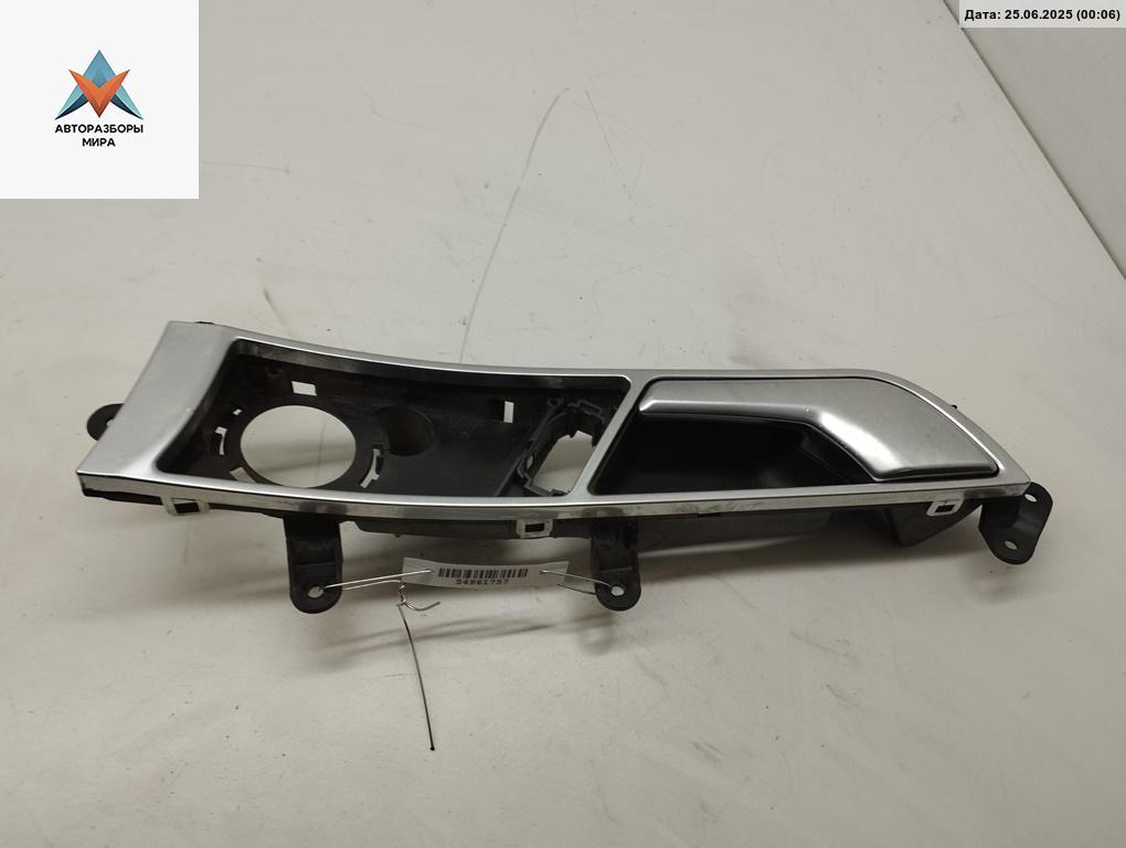 ручка внутренняя передняя левая Audi A6 4F/C6 2005, 2.7 л., дизель, АКПП, серый, универсал, 4F0837019C - фото №1
